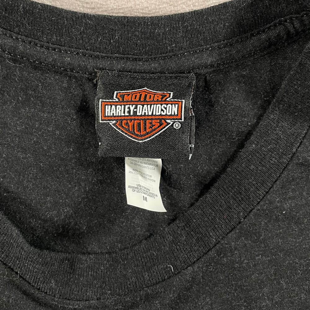 Harley Davidson Motorcycles Route 66 Biker T-shirt Medium - Picture 3 of 6